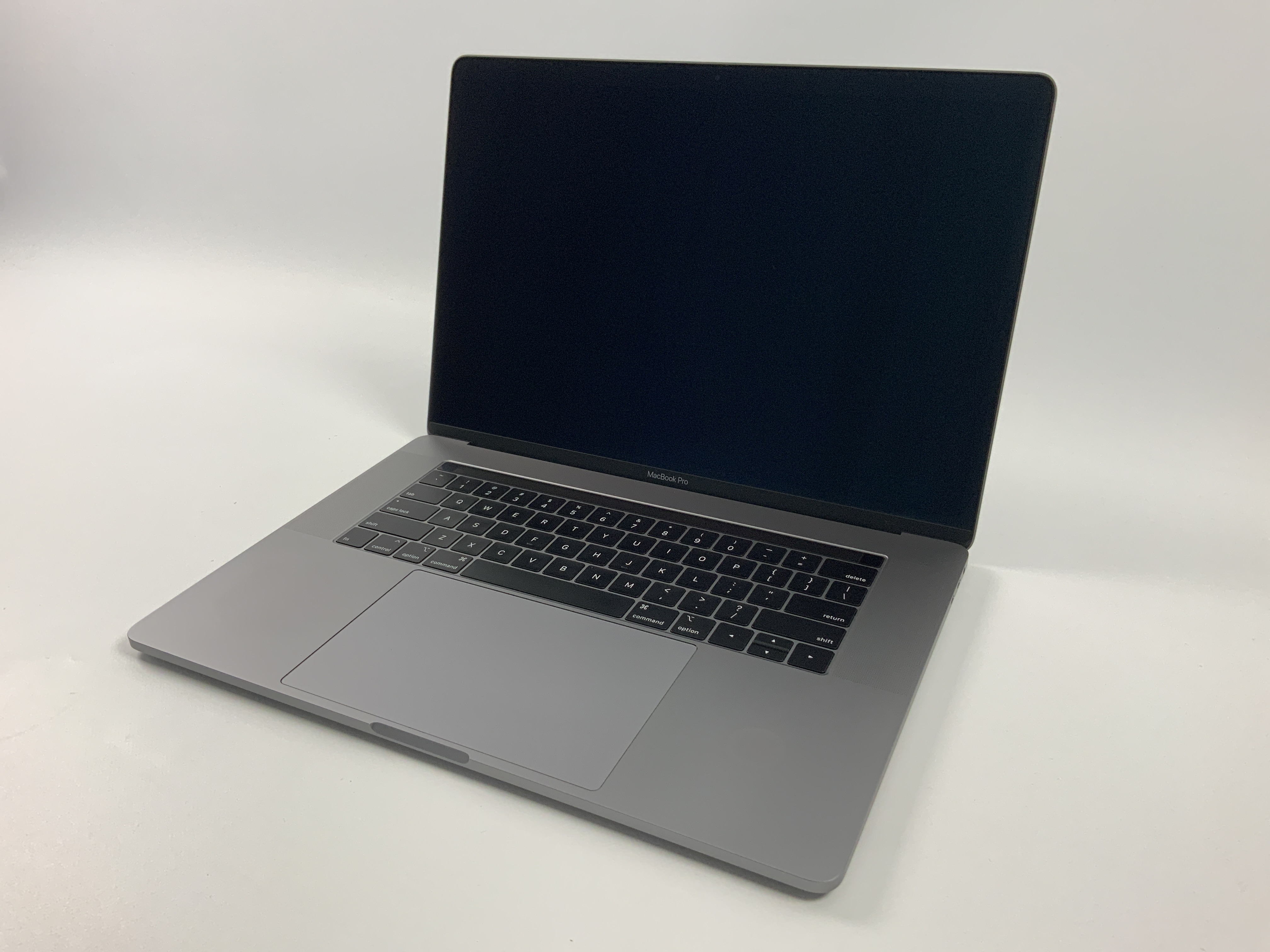 MacBook Pro 15" Touch Bar Mid 2018 (Intel 6-Core i7 2.2 GHz 16 GB RAM 256 GB SSD), Space Gray, Intel 6-Core i7 2.2 GHz, 16 GB RAM, 256 GB SSD, Afbeelding 1